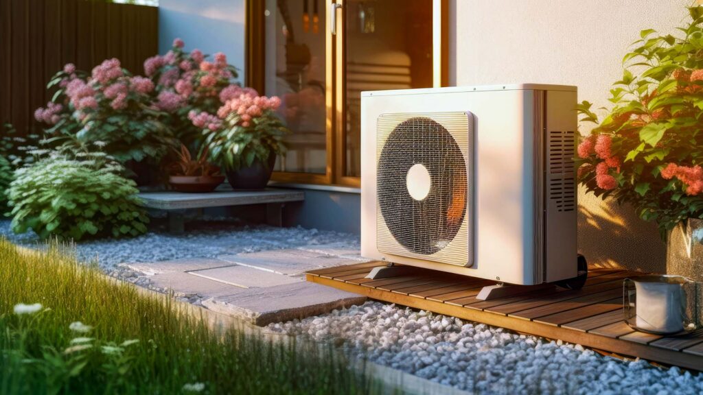 waermepumpe_im_garten